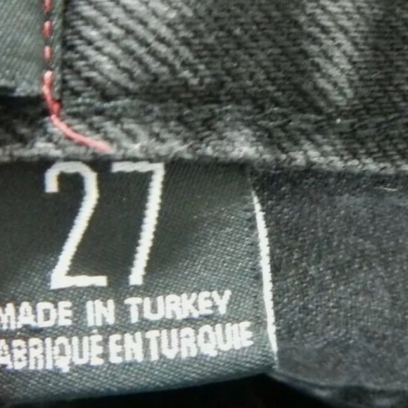 BDG High Rise Mom Jeans Washed Black Faded - Picture 4 of 5